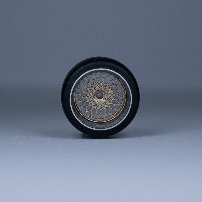 Koła "Gold Net" do modeli w skali 1:64 (np. Hot Wheels) cloudy.micra