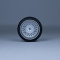 Koła "White Net" do modeli w skali 1:64 (np. Hot Wheels) cloudy.micra