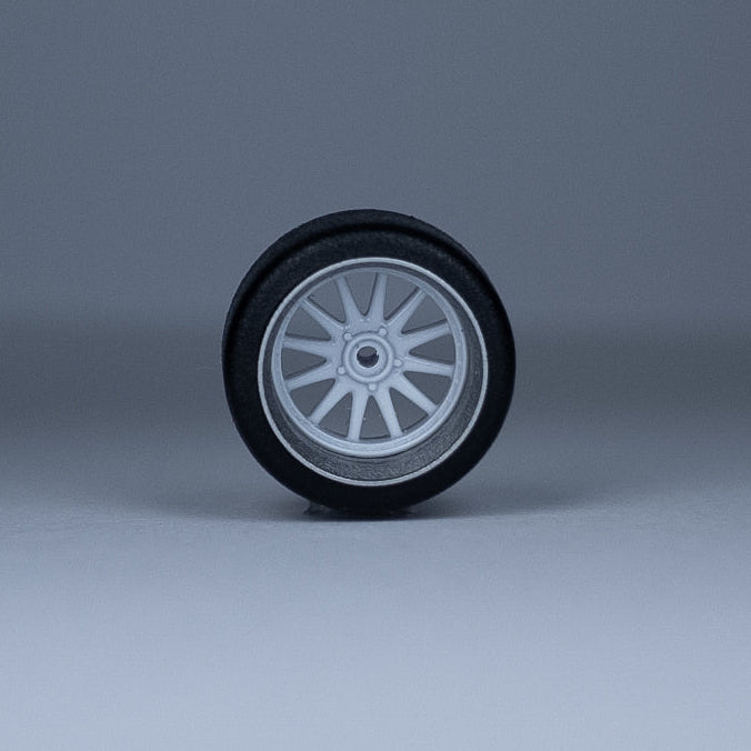 Koła "Superturismo White" do modeli w skali 1:64 (np. Hot Wheels) cloudy.micra