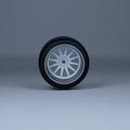 Koła "Superturismo White" do modeli w skali 1:64 (np. Hot Wheels) cloudy.micra