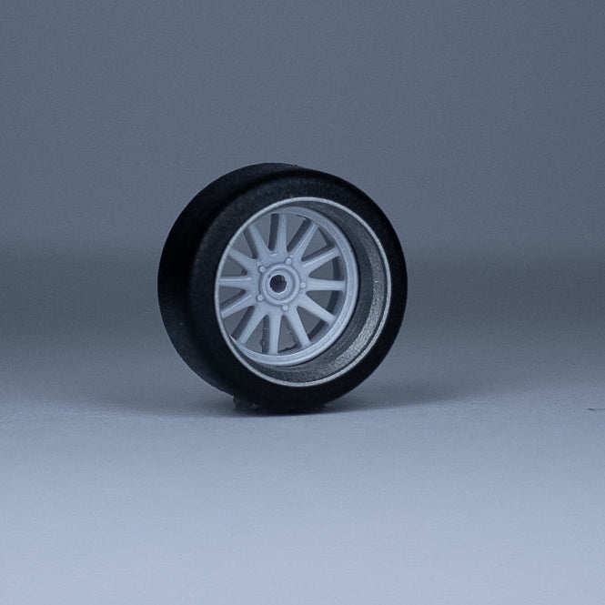 Koła "Superturismo White" do modeli w skali 1:64 (np. Hot Wheels) cloudy.micra