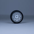 Koła "Sakura Snow" do modeli w skali 1:64 (np. Hot Wheels) cloudy.micra