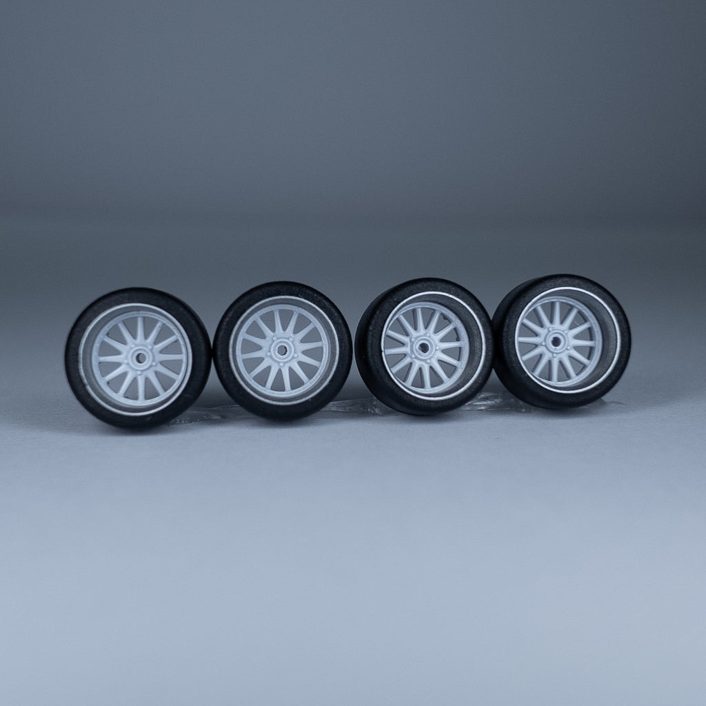 Koła "Superturismo White" do modeli w skali 1:64 (np. Hot Wheels) cloudy.micra