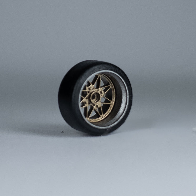 Koła "Gold Star " do modeli w skali 1:64 (np. Hot Wheels) cloudy.micra