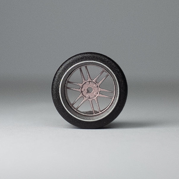 Koła "Pink RPF1" do modeli w skali 1:64 (np. Hot Wheels) cloudy.micra