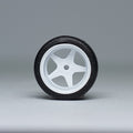 Koła "Basic NW White" do modeli w skali 1:64 (np. Hot Wheels) cloudy.micra (Kopia)