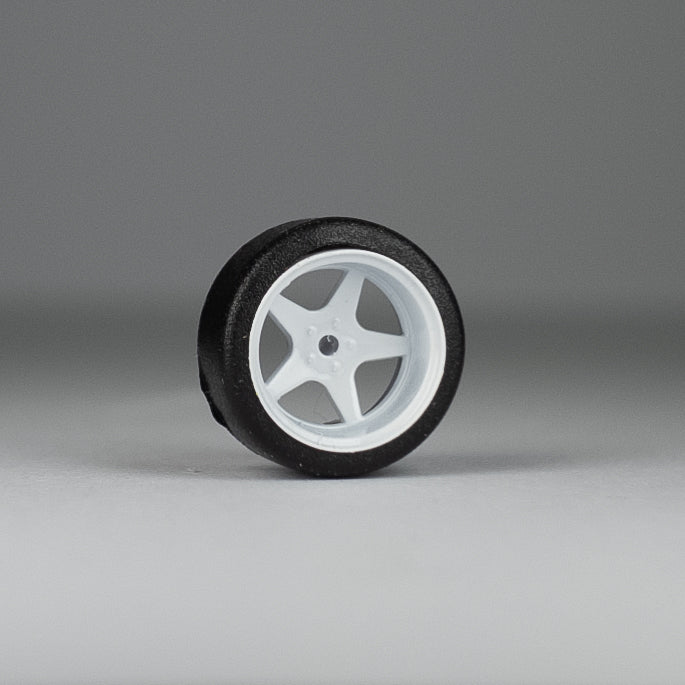 Koła "Basic NW White" do modeli w skali 1:64 (np. Hot Wheels) cloudy.micra (Kopia)