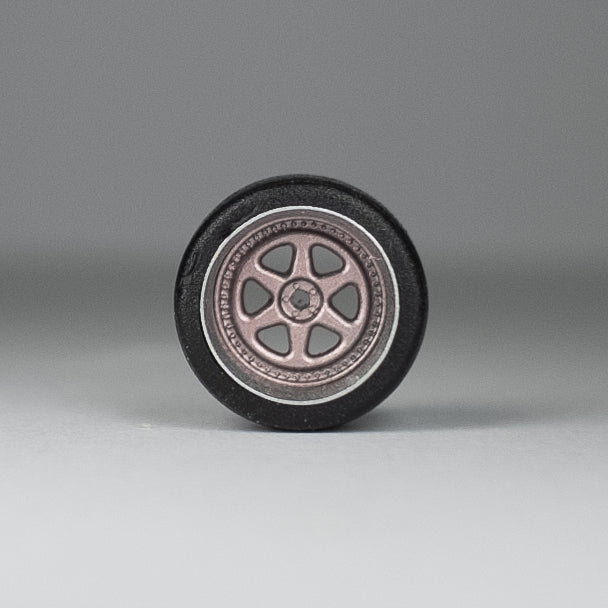 Koła "Work Pink" do modeli w skali 1:64 (np. Hot Wheels) cloudy.micra