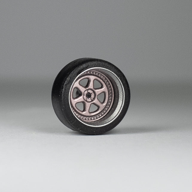 Koła "Work Pink" do modeli w skali 1:64 (np. Hot Wheels) cloudy.micra