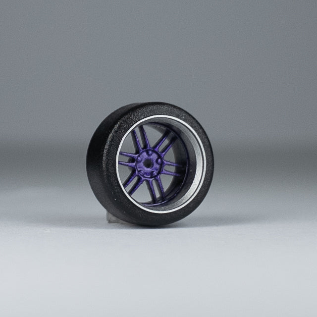 Koła "Violet RPF1" do modeli w skali 1:64 (np. Hot Wheels) cloudy.micra