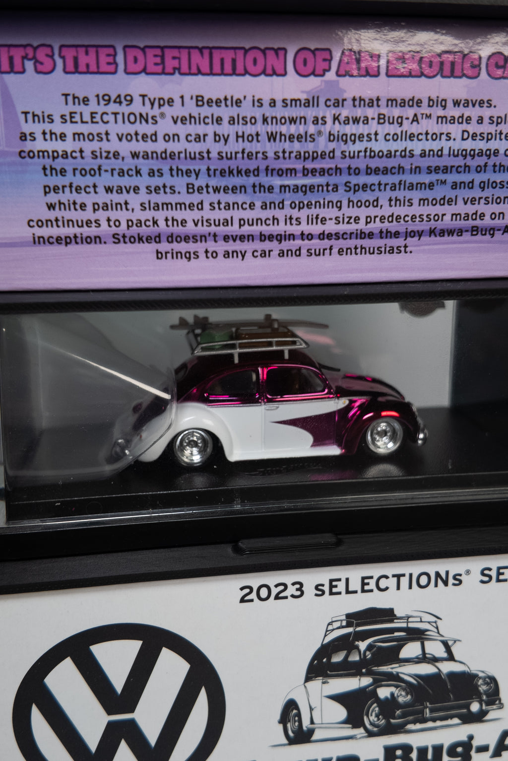 Ekspozytor na gablotki Hot Wheels RLC cloudy.micra