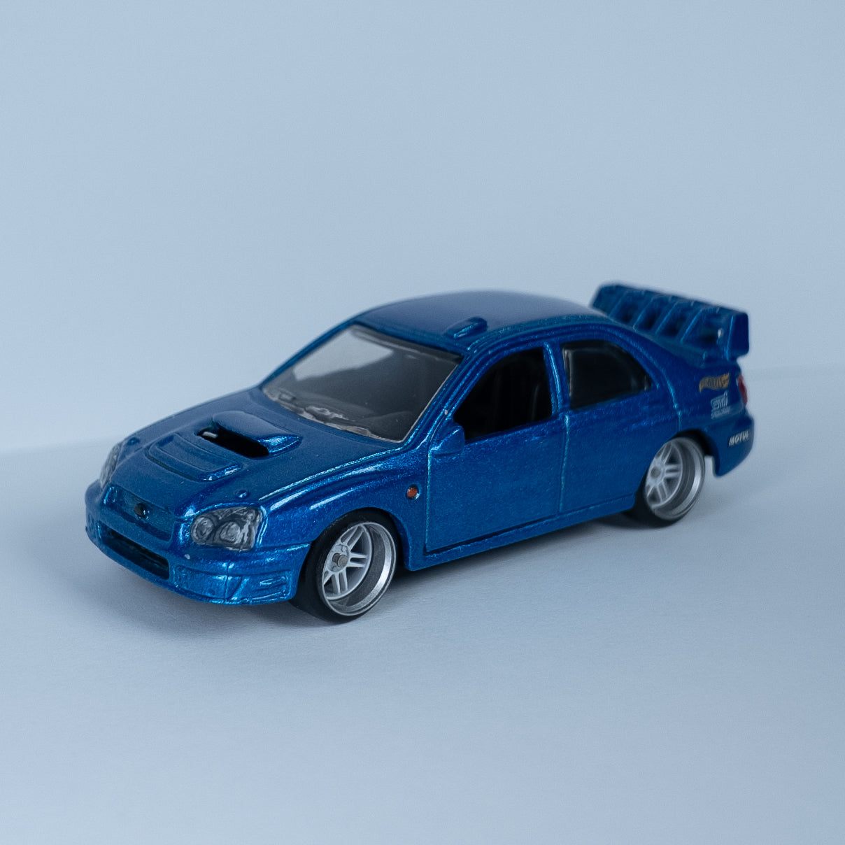Hot Wheels Subaru Impreza Custom Wheel Swap + detale