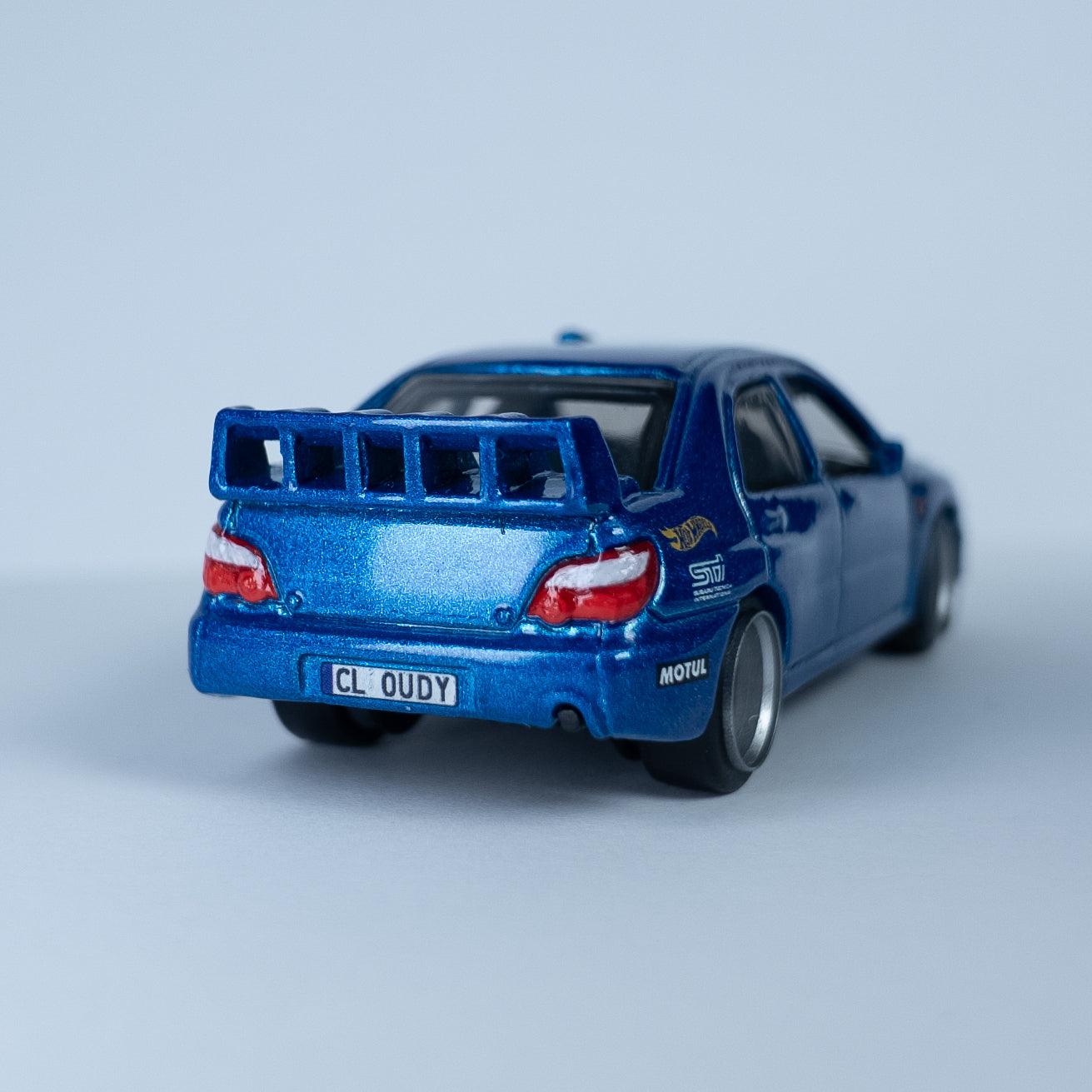 Hot Wheels Subaru Impreza Custom Wheel Swap + detale