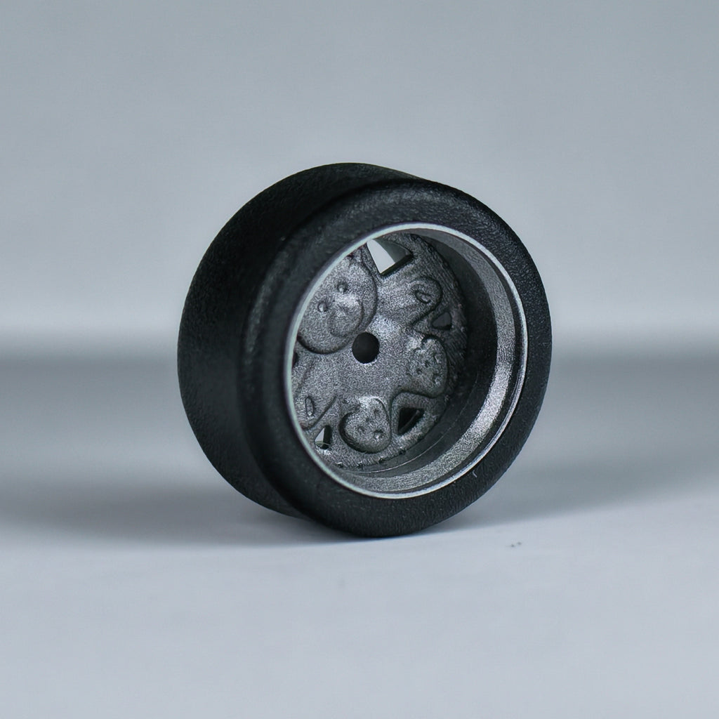 Koła "Srebrne Misie" do modeli w skali 1:64 (np. Hot Wheels) cloudy.micra