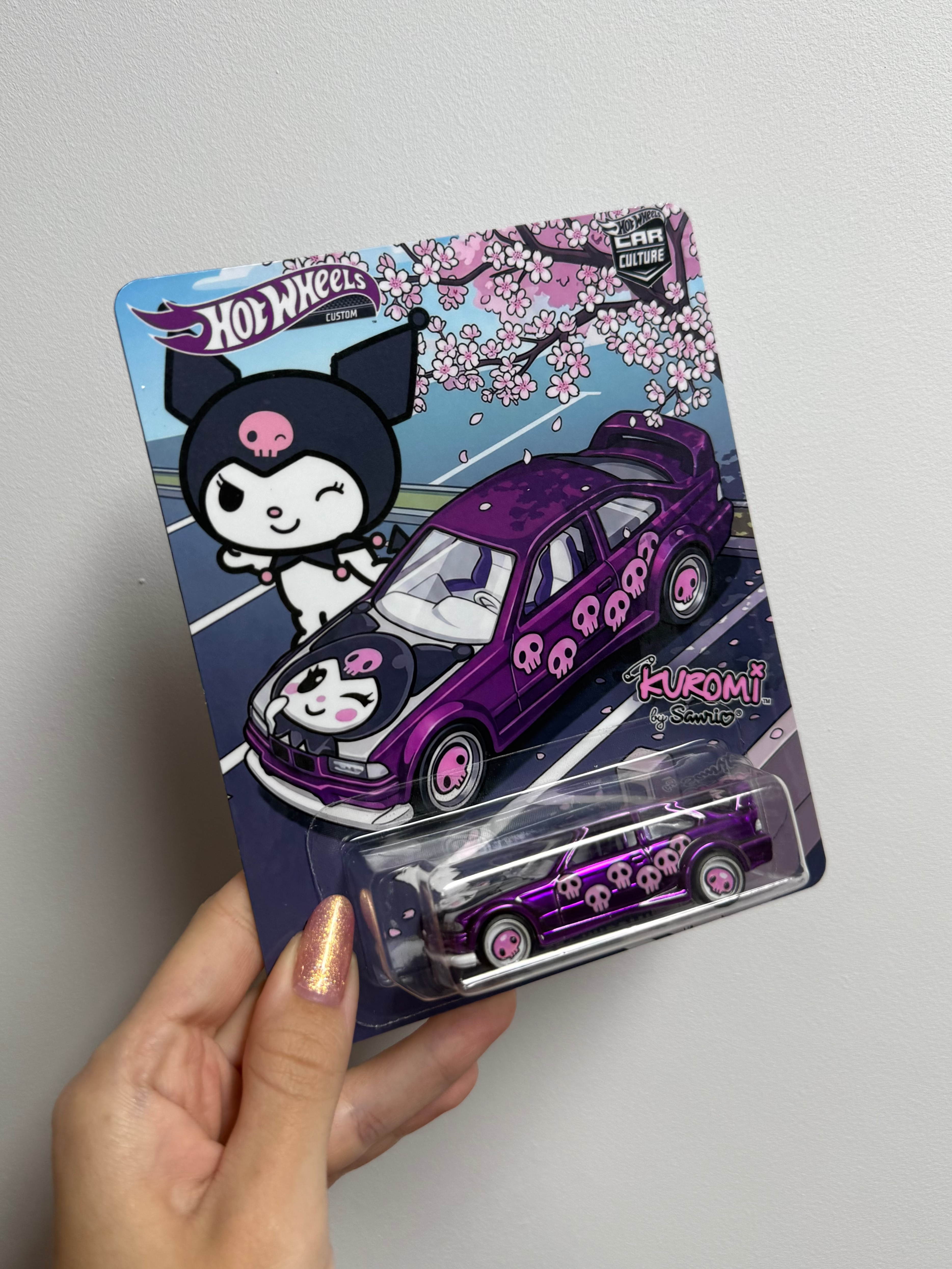 Hot Wheels Kuromi BMW E36 custom Spectraflame cloudy.micra