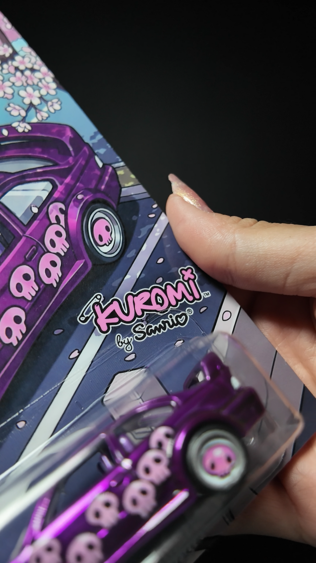 Hot Wheels Kuromi BMW E36 custom Spectraflame cloudy.micra
