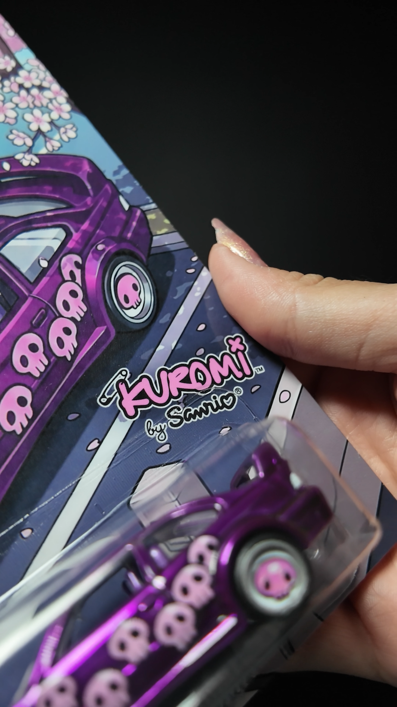 Hot Wheels Kuromi BMW E36 custom Spectraflame cloudy.micra