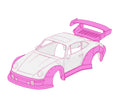 Body Kit Porsche 96’ Carrera RWB Hot Wheels cloudy.micra