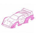 Body Kit Ferrari F40 Hot Wheels cloudy.micra