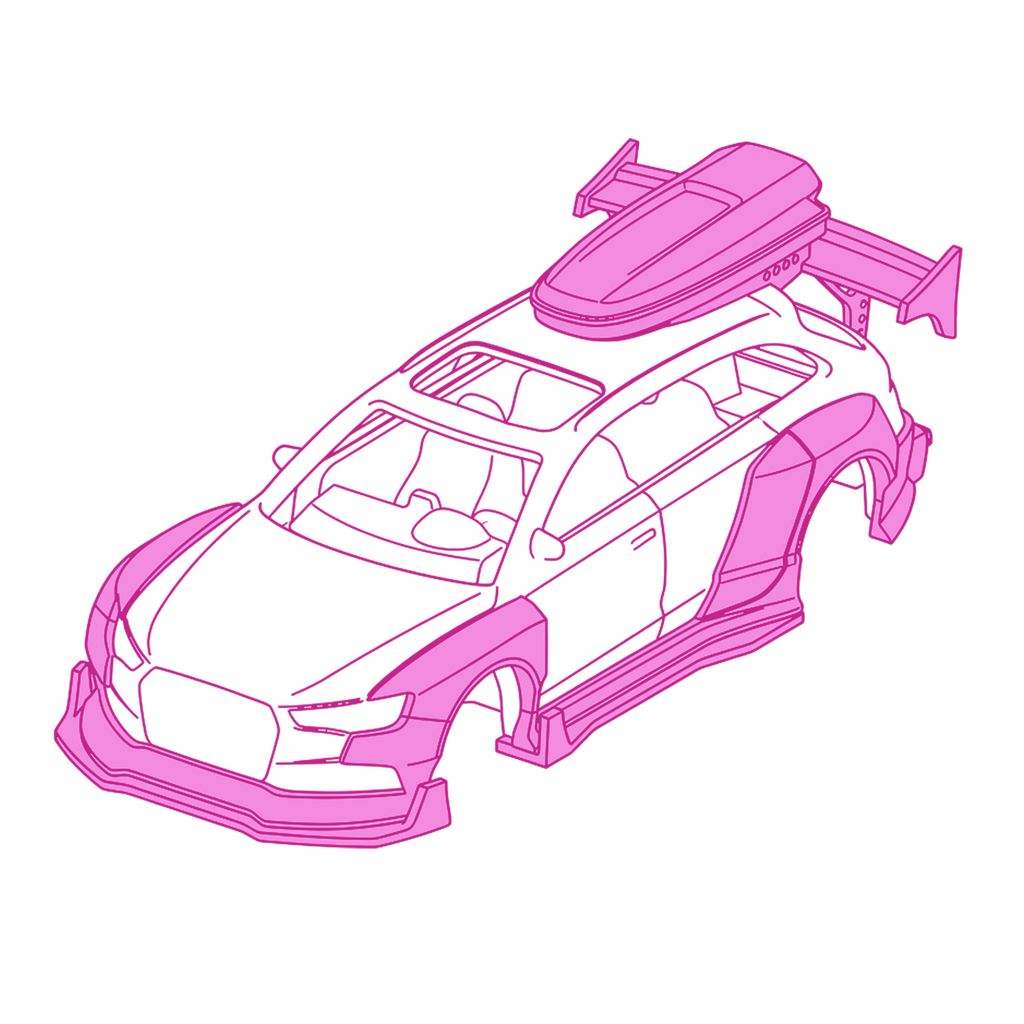 Body Kit Audi Avant RS6 Hot Wheels cloudy.micra