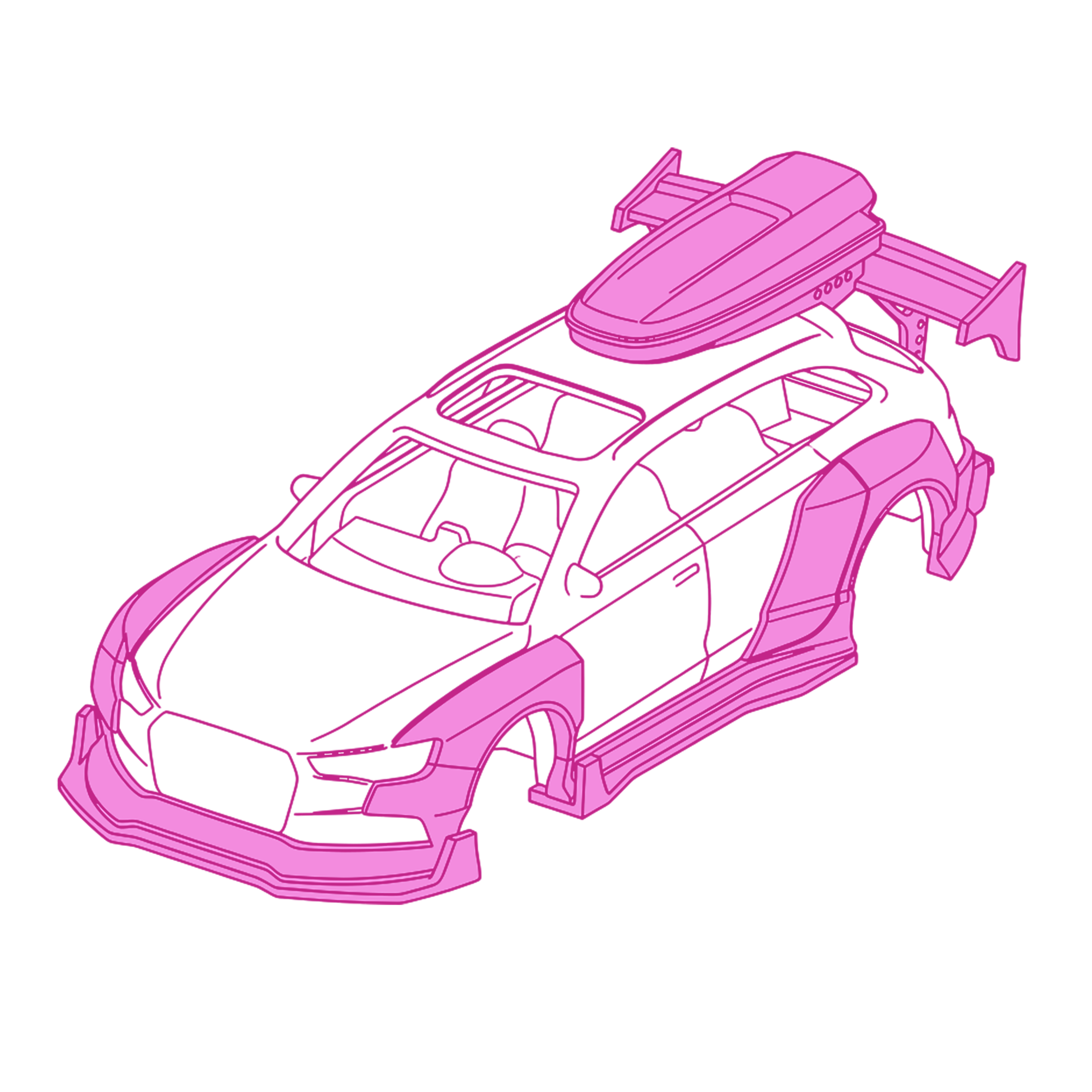Body Kit Audi Avant RS6 Hot Wheels cloudy.micra
