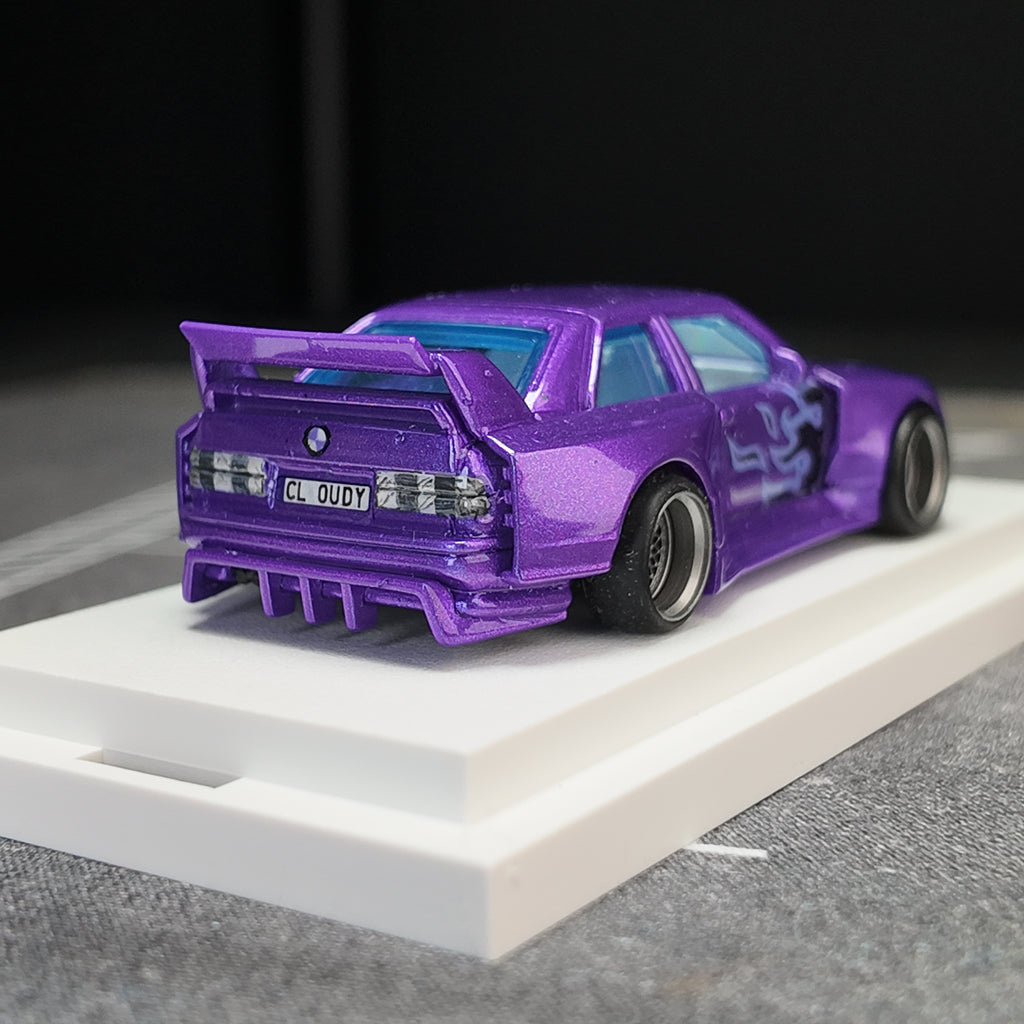 BMW M3 E30 coupé "LTO" Ultra Violet Flame Custom cloudy.micra