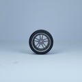 Koła "V-Star Silver" do modeli w skali 1:64 (np. Hot Wheels) cloudy.micra