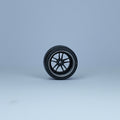 Koła "V-Star Black" do modeli w skali 1:64 (np. Hot Wheels) cloudy.micra