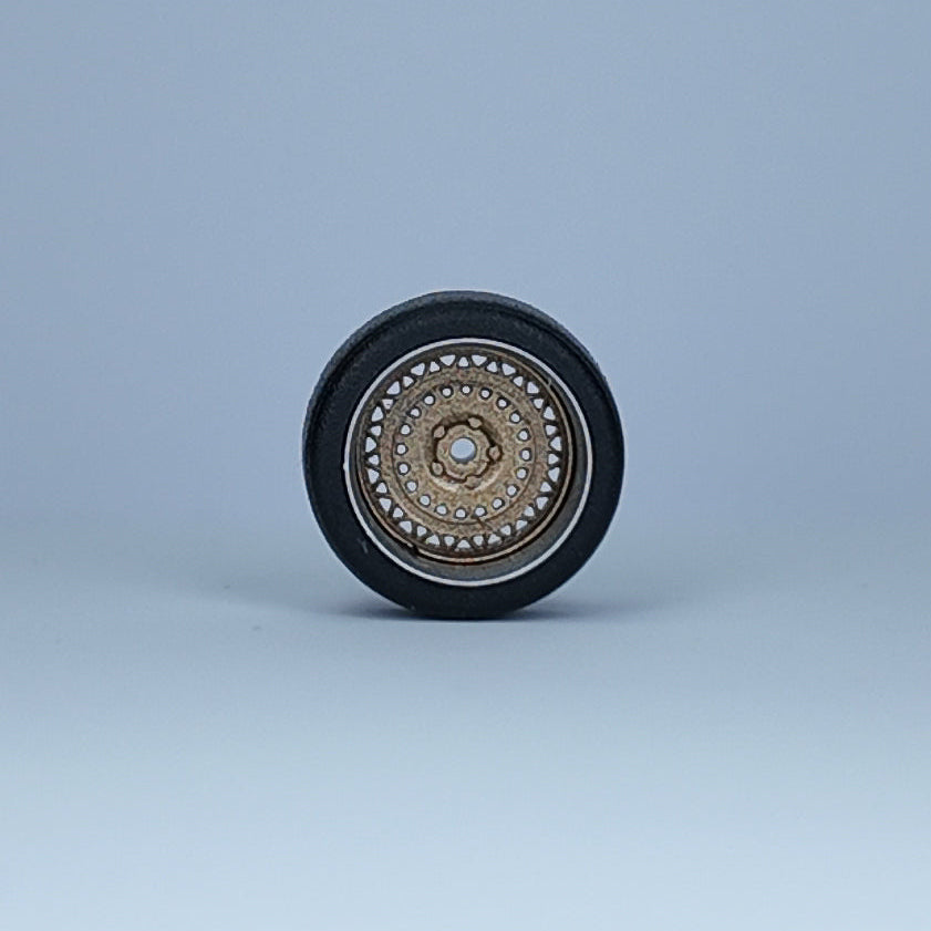 Koła "SSR Gold" do modeli w skali 1:64 (np. Hot Wheels) cloudy.micra