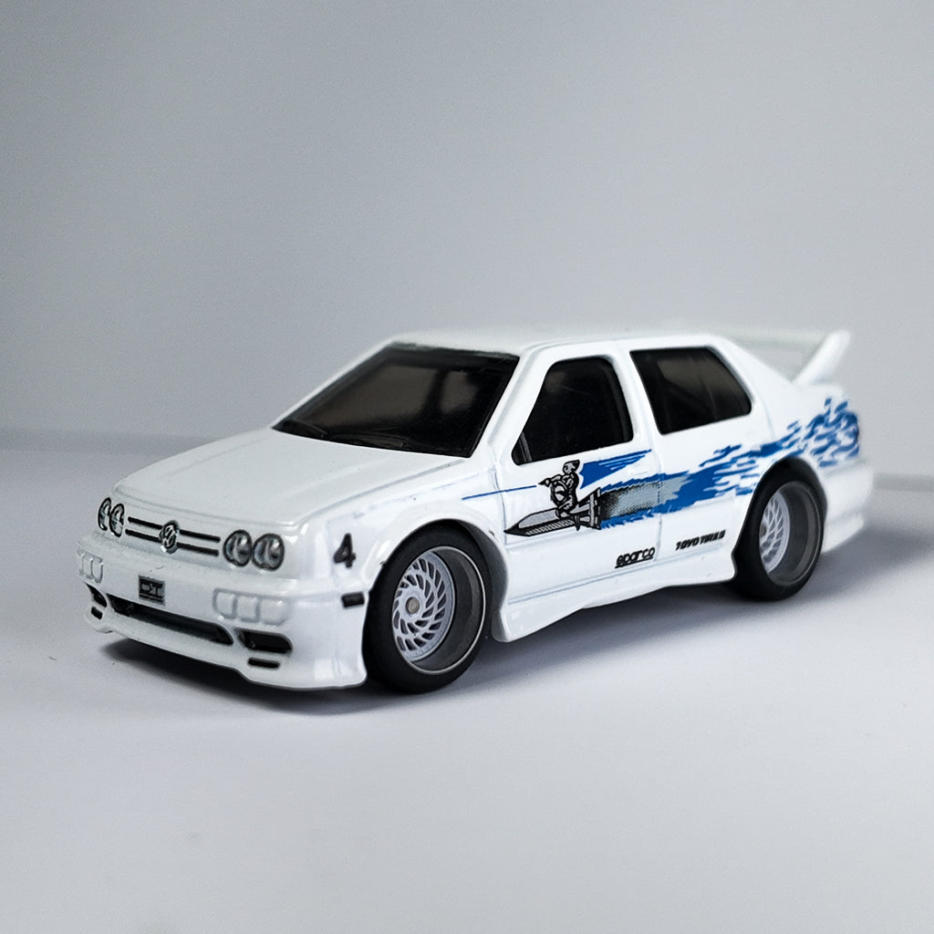 Hot Wheels Volkswagen Jetta Mk3 Custom Wheel Swap