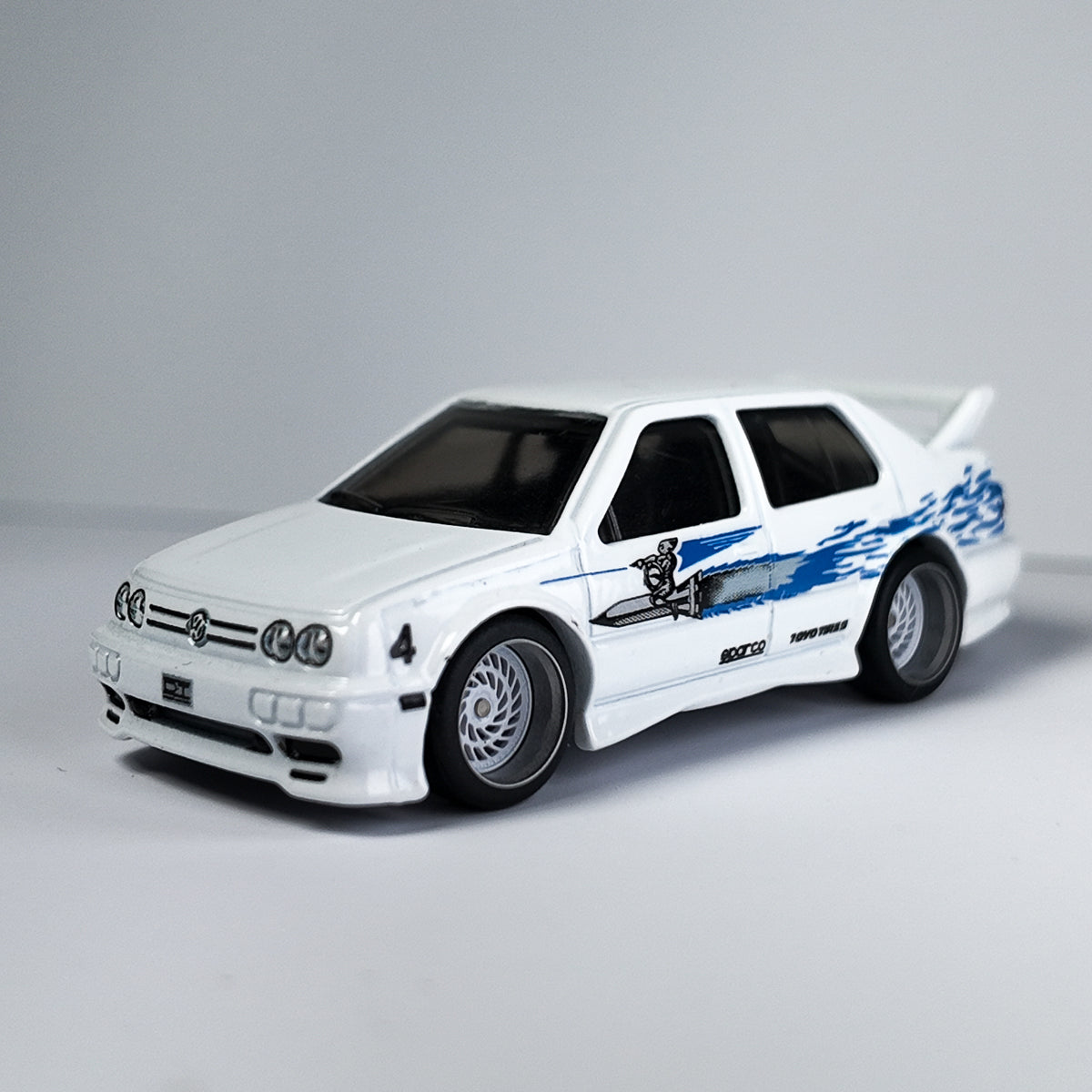 Hot Wheels Volkswagen Jetta Mk3 Custom Wheel Swap