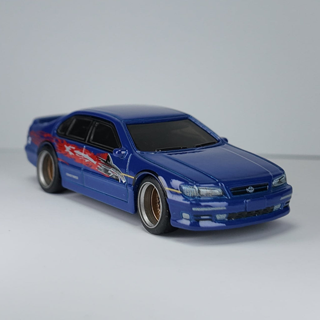 Hot Wheels Nissan Maxima Custom Wheel Swap