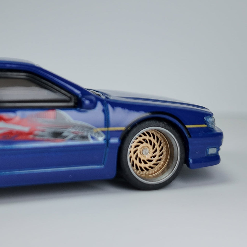 Hot Wheels Nissan Maxima Custom Wheel Swap