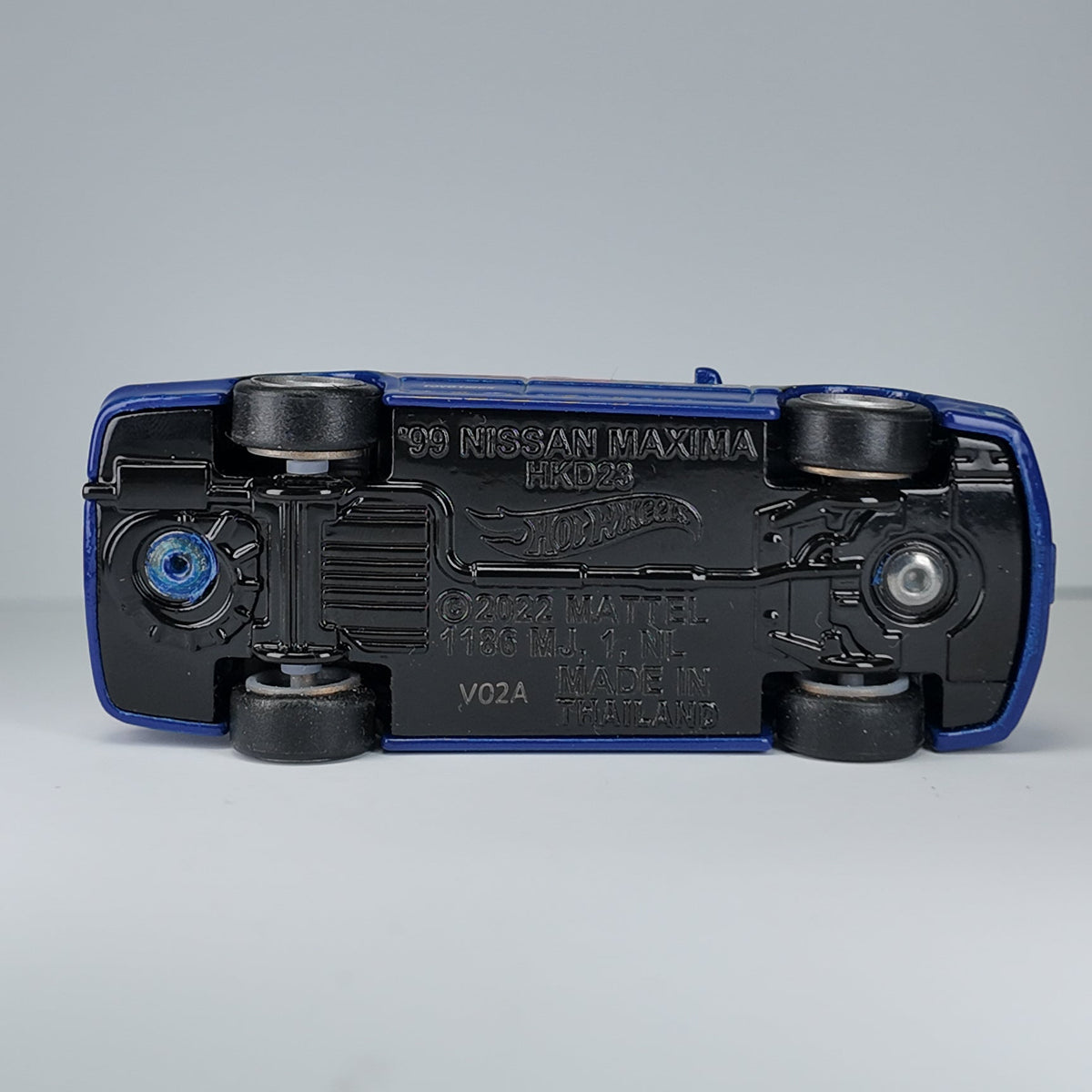 Hot Wheels Nissan Maxima Custom Wheel Swap