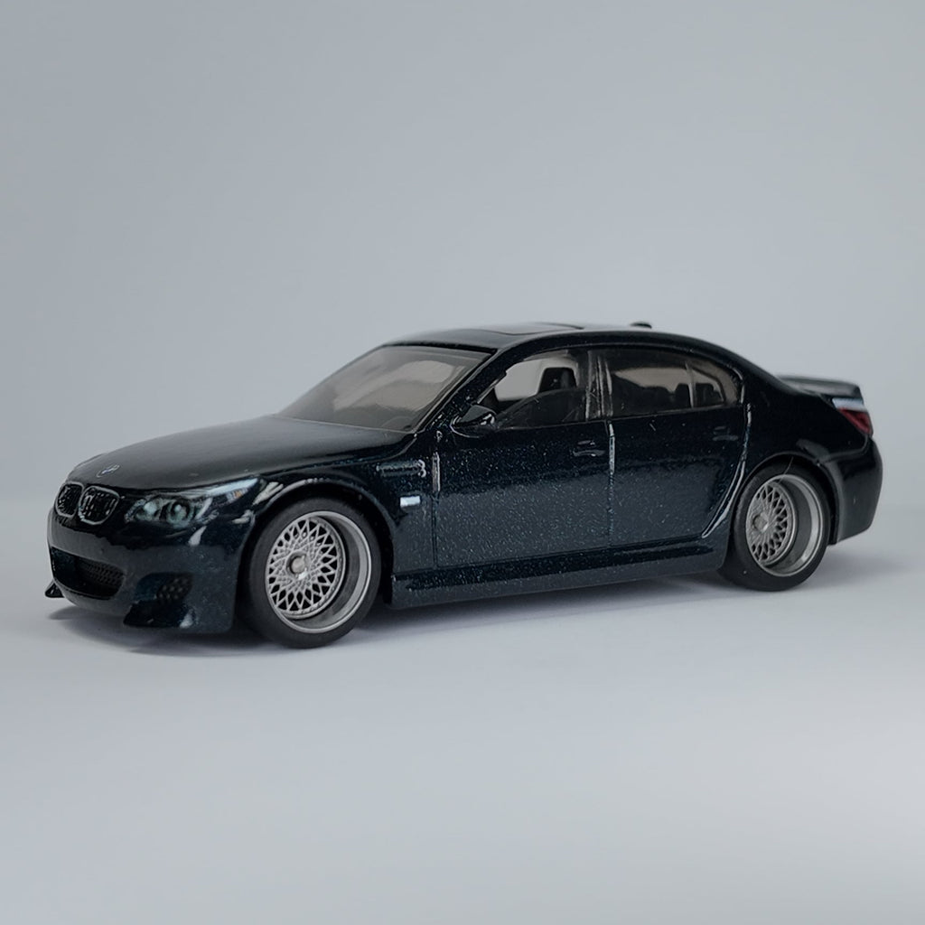 Hot Wheels Premium BMW M5 E60 Custom Wheel Swap