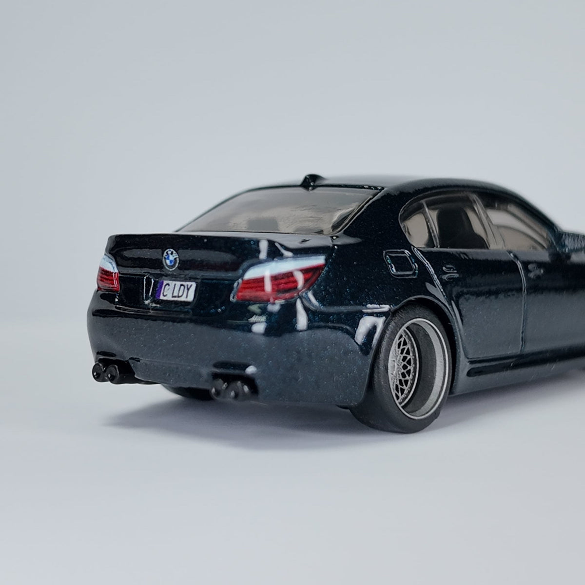 Hot Wheels Premium BMW M5 E60 Custom Wheel Swap