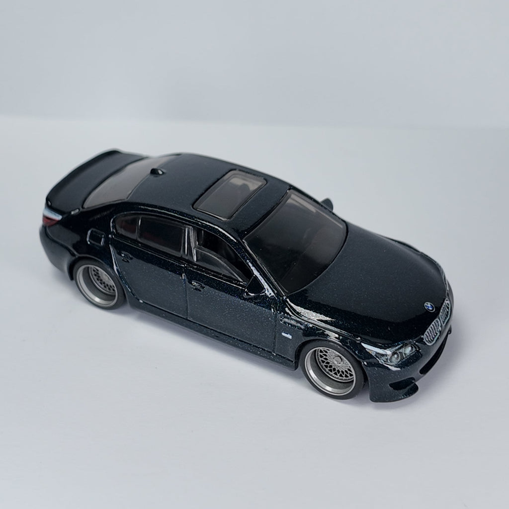 Hot Wheels Premium BMW M5 E60 Custom Wheel Swap
