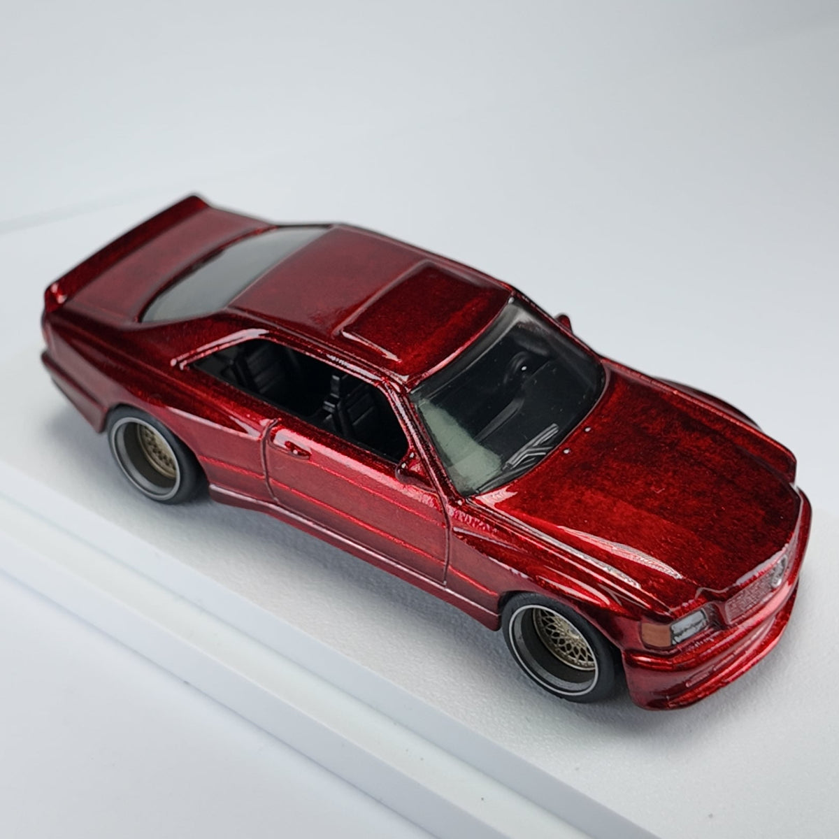 Hot Wheels STH Mercedes-Benz 560 SEC AMG Custom Wheel Swap
