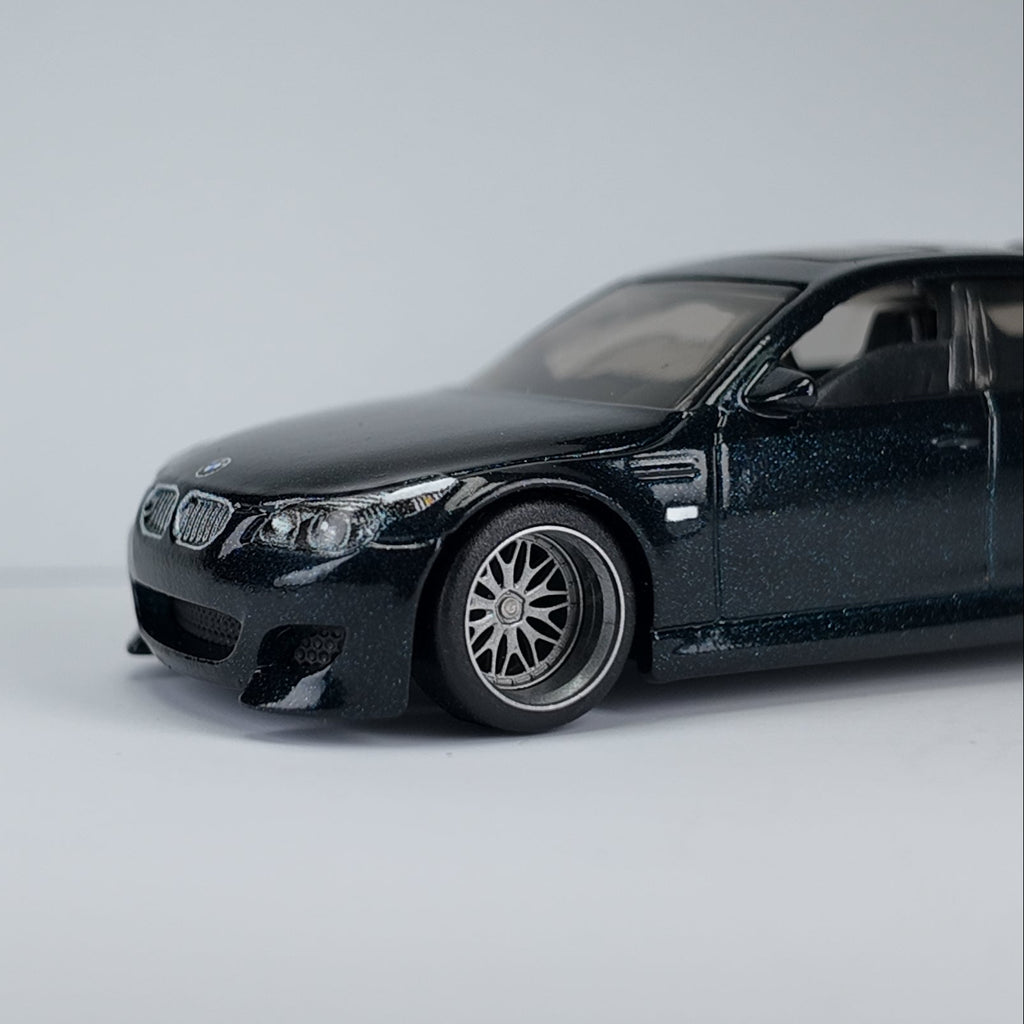 Hot Wheels Premium BMW M5 E60 Custom Wheel Swap