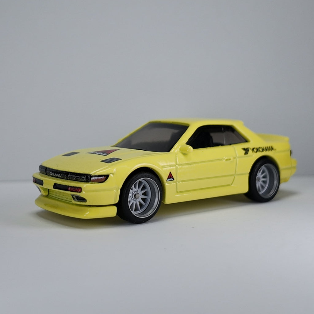 Hot Wheels Nissan Silvia S13 Custom Wheel Swap