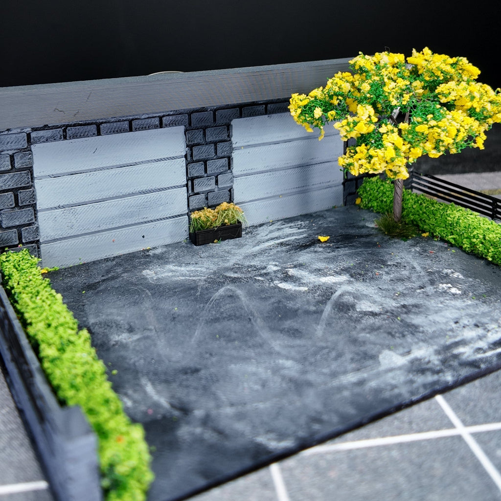 Diorama MAŁA Japońska na Hot Wheels/Marchbox/1:64 cloudy.micra [2]
