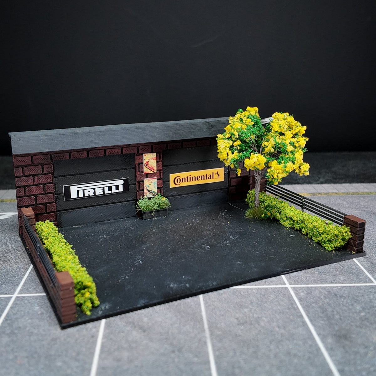 Diorama MAŁA Japońska na Hot Wheels/Marchbox/1:64 cloudy.micra [5]