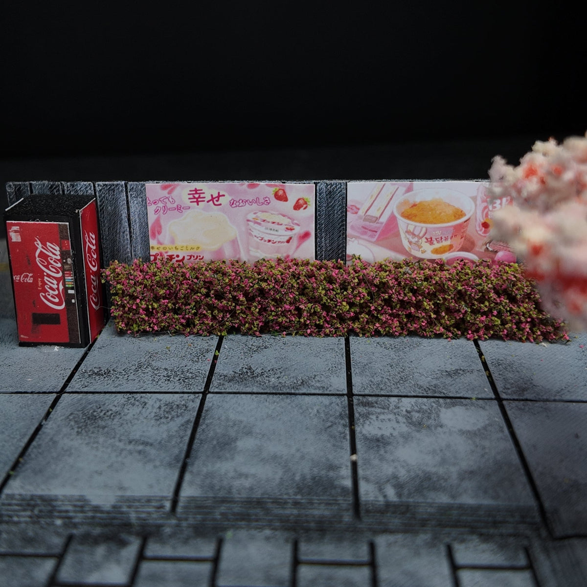 Diorama DUŻA Japońska na Hot Wheels/Marchbox/1:64 cloudy.micra [1]