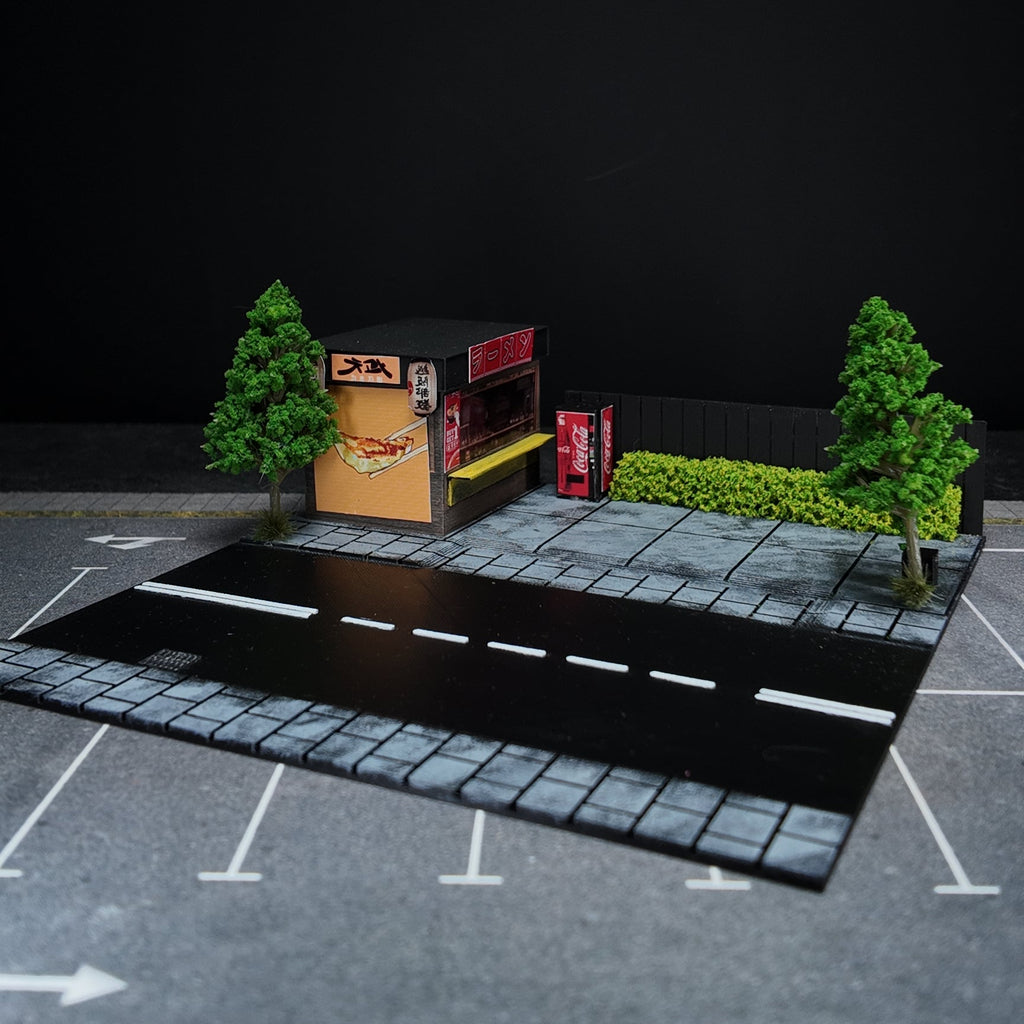 Diorama DUŻA Japońska na Hot Wheels/Marchbox/1:64 cloudy.micra [2]
