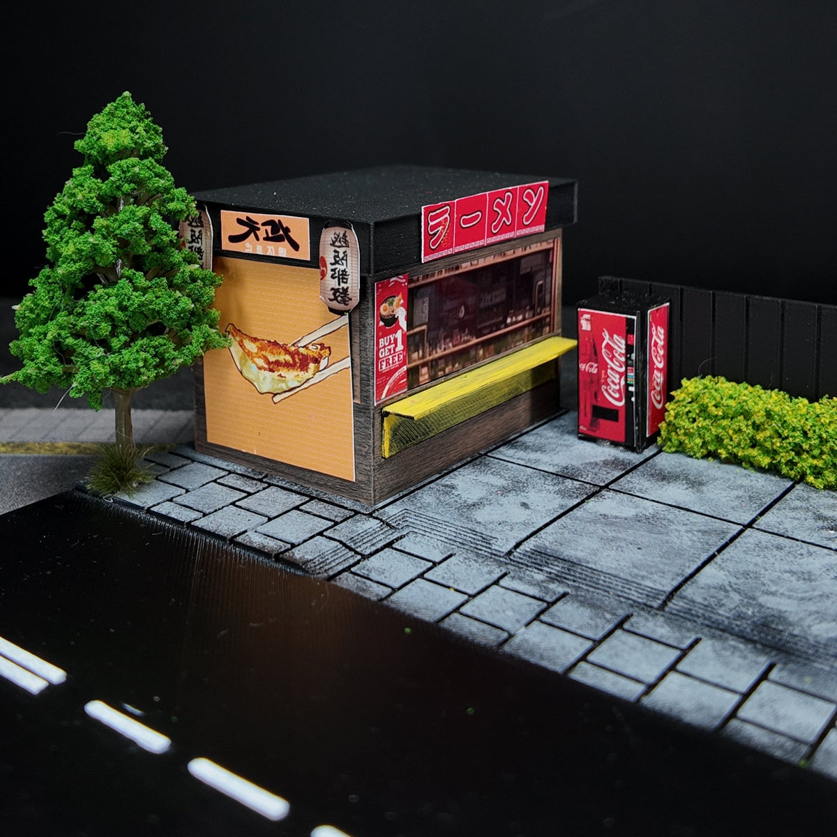 Diorama DUŻA Japońska na Hot Wheels/Marchbox/1:64 cloudy.micra [2]