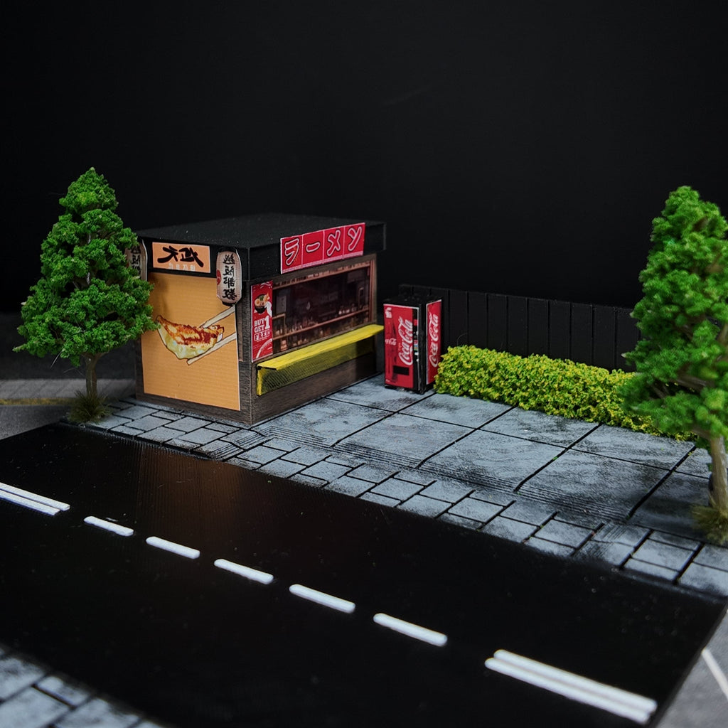 Diorama DUŻA Japońska na Hot Wheels/Marchbox/1:64 cloudy.micra [2]