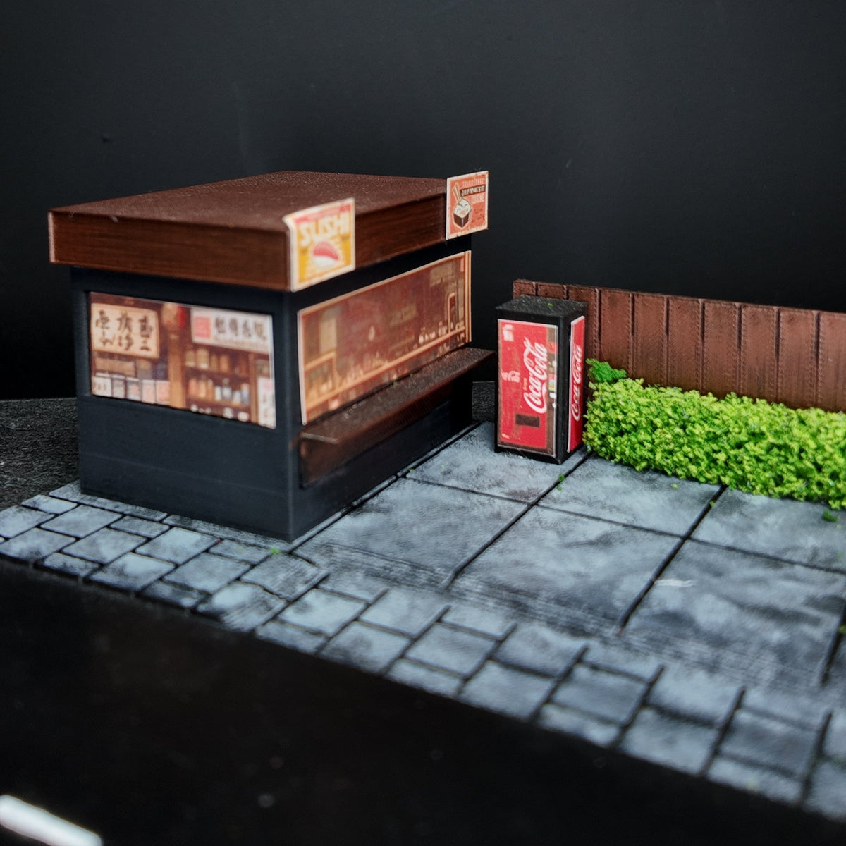 Diorama DUŻA Japońska na Hot Wheels/Marchbox/1:64 cloudy.micra [3]