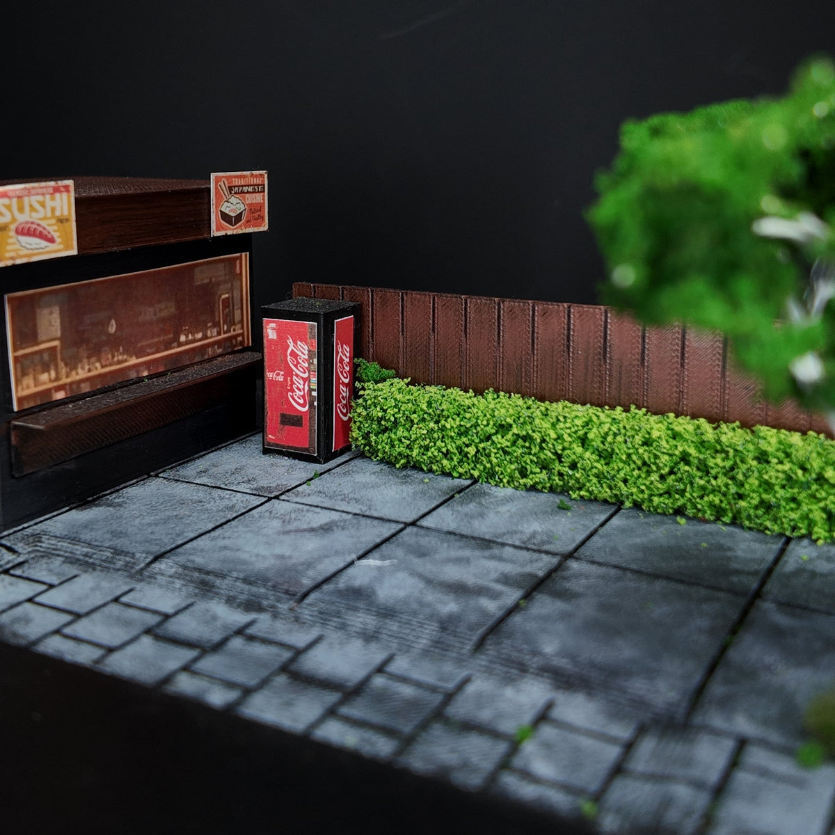 Diorama DUŻA Japońska na Hot Wheels/Marchbox/1:64 cloudy.micra [3]