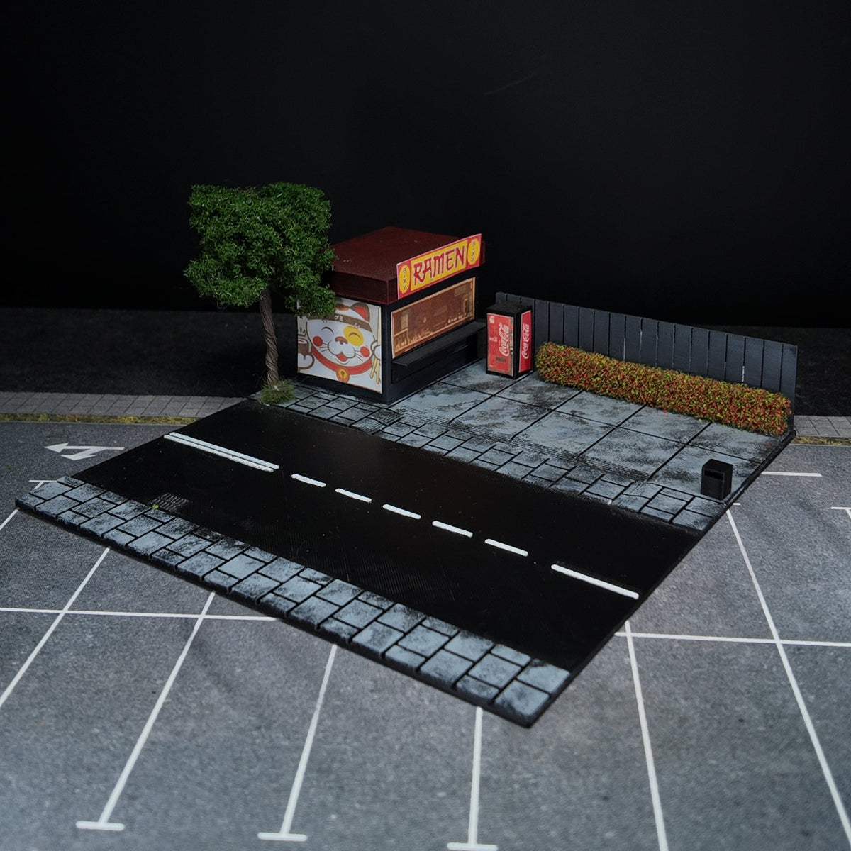 Diorama DUŻA Japońska na Hot Wheels/Marchbox/1:64 cloudy.micra [4]