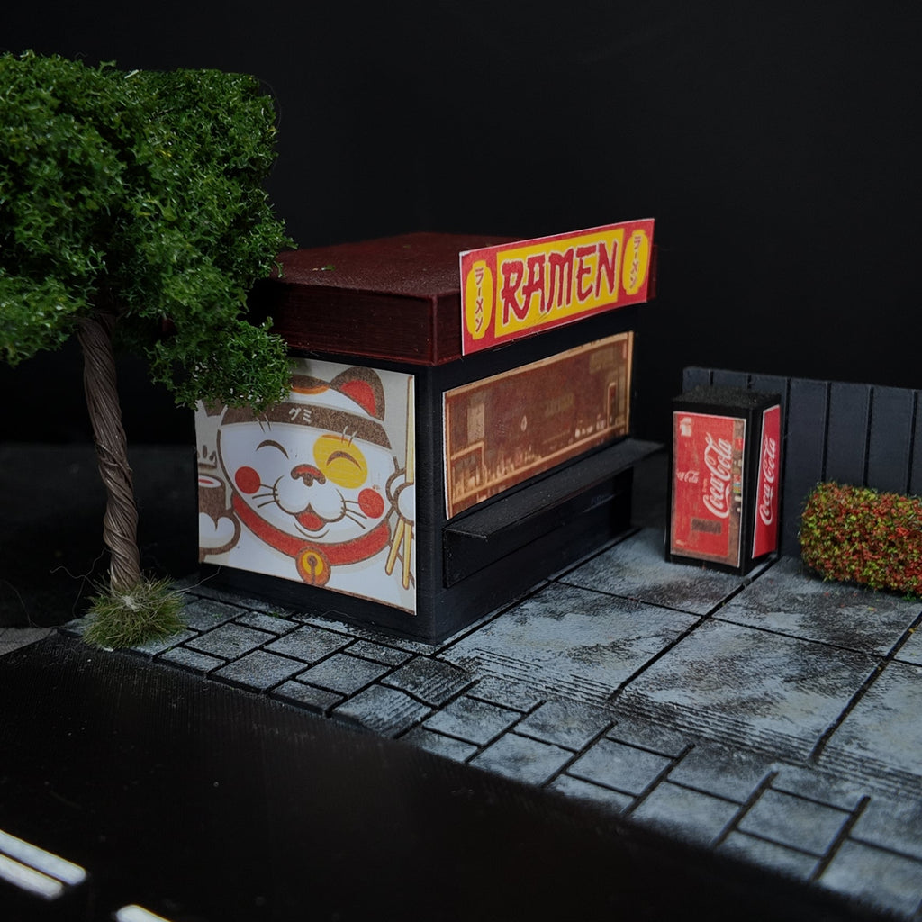Diorama DUŻA Japońska na Hot Wheels/Marchbox/1:64 cloudy.micra [4]